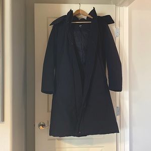 WOMEN ULTRA WARM HYBRID DOWN LONG COAT